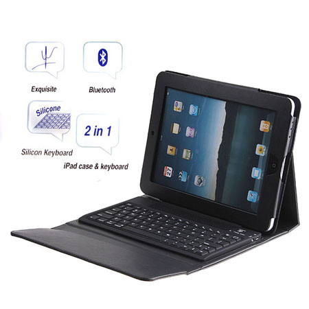 iPad用　無線Bluetoothキーボードと皮革のカバー