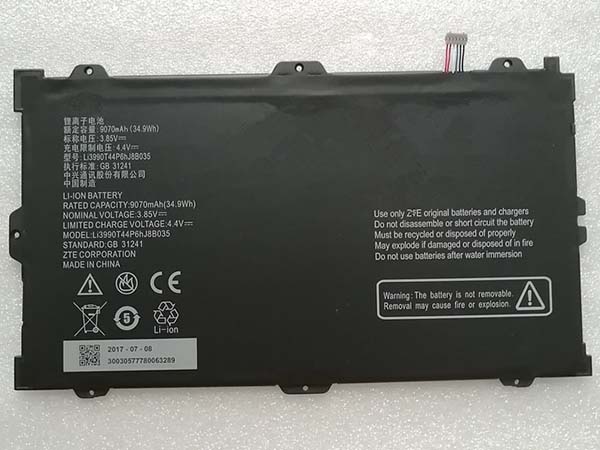 ZTE Li3990T44P6hJ8B035電池/バッテリー