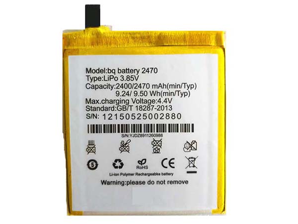 BQ 2470電池/バッテリー