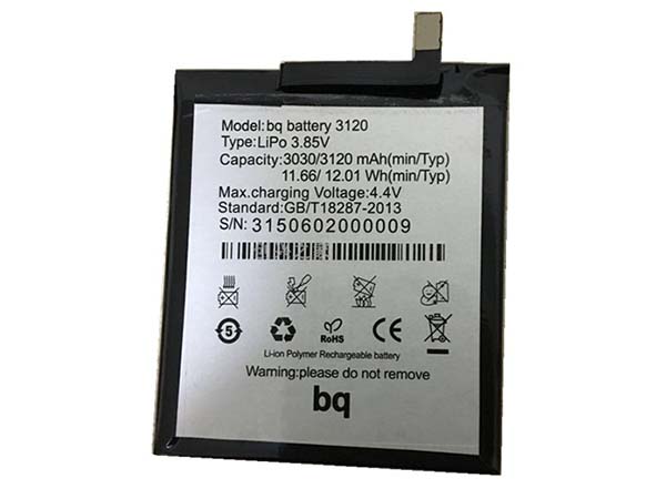 BQ 3120電池/バッテリー