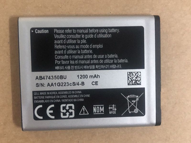 Samsung AB474350BU電池/バッテリー