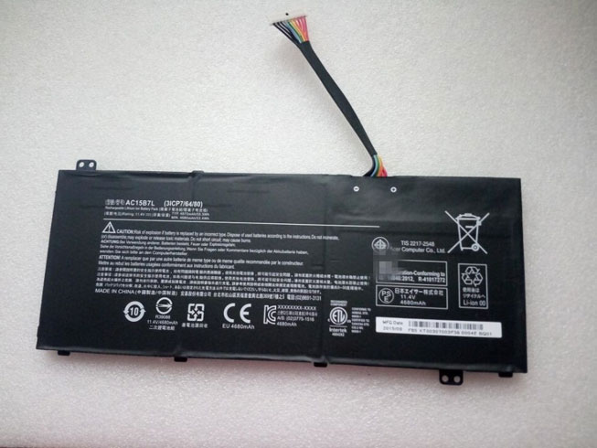 Acer AC15B7L電池/バッテリー