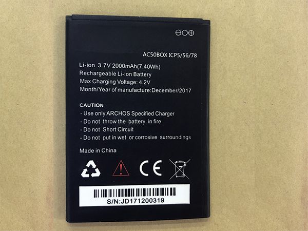 ARCHOS AC50BOX電池/バッテリー