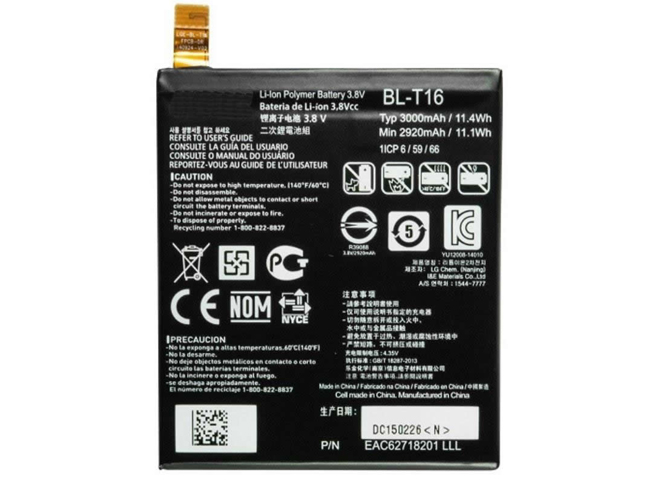 LG BL-T16電池/バッテリー