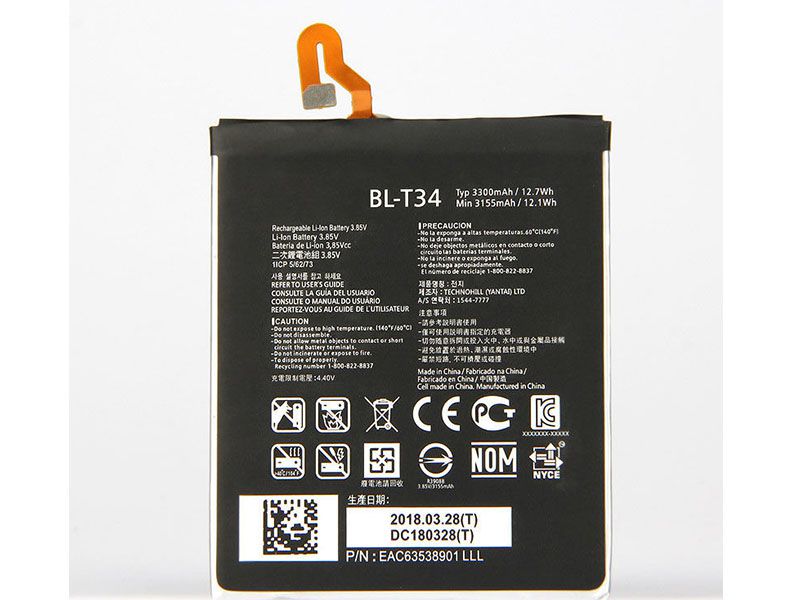 LG BL-T34電池/バッテリー