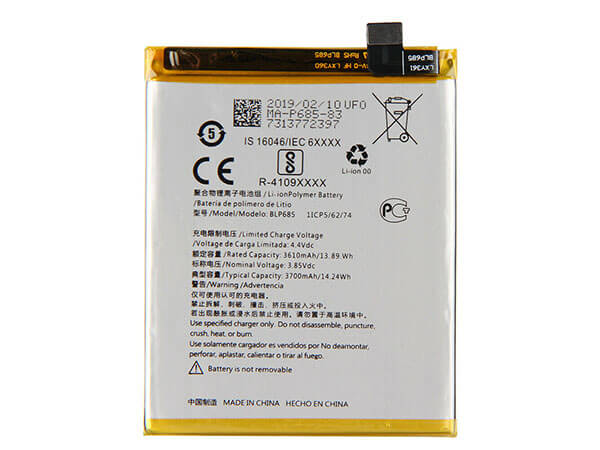 OnePlus BLP685電池/バッテリー