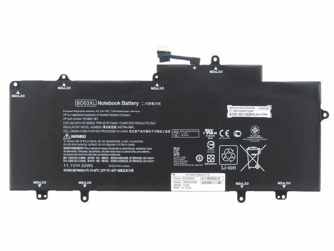 HP BO03XL電池/バッテリー