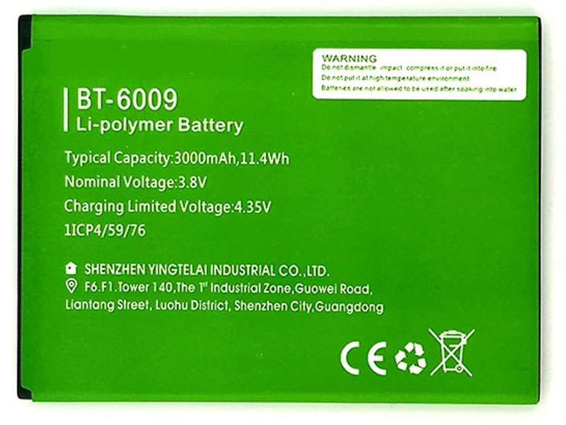 Leagoo BT-6009電池/バッテリー
