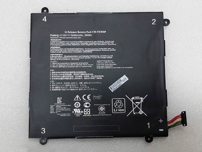 Asus C21-TX300P電池/バッテリー
