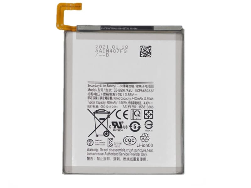 Samsung EB-BG977ABU電池/バッテリー