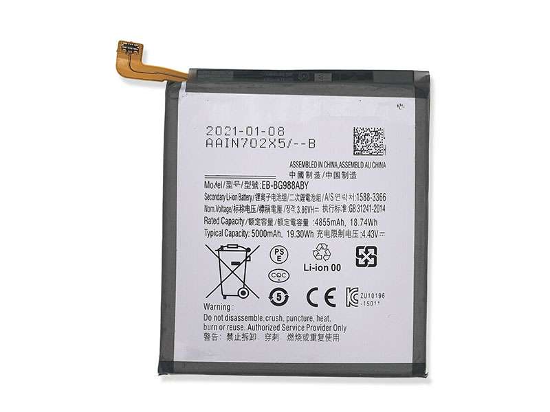 Samsung EB-BG988ABY電池/バッテリー