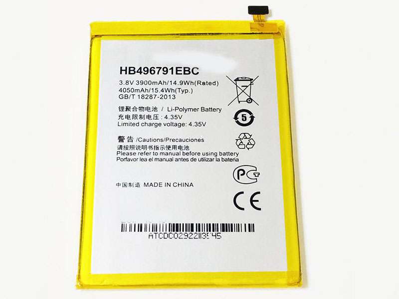 Huawei HB496791EBC電池/バッテリー