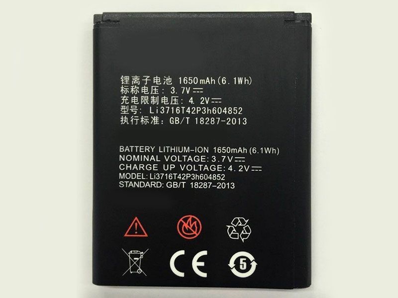 ZTE LI3716T42P3H604852電池/バッテリー