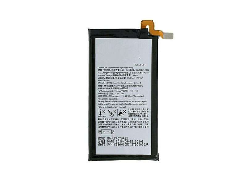 BLACKBERRY Tlp035B1電池/バッテリー