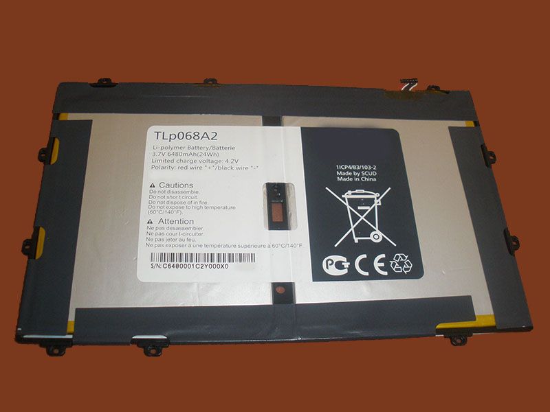Alcatel TLP068A2電池/バッテリー
