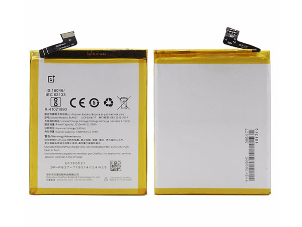 OnePlus BLP637電池/バッテリー