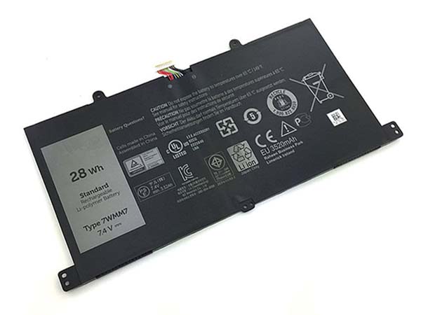 Dell 7WMM7電池/バッテリー