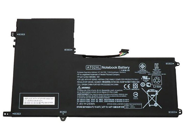 HP AO02XL電池/バッテリー