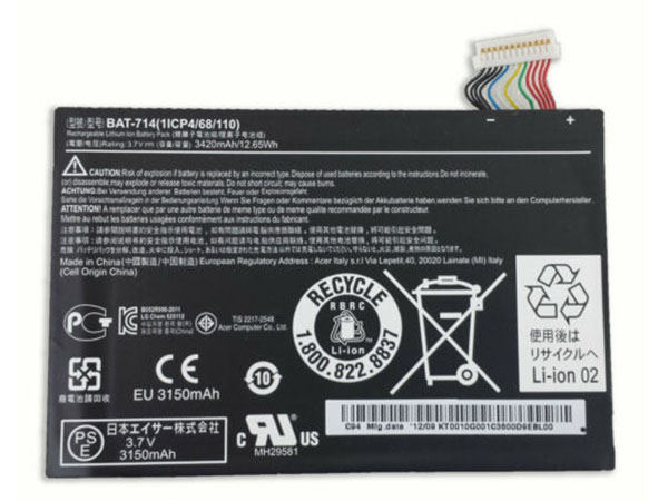 Acer BAT-714電池/バッテリー
