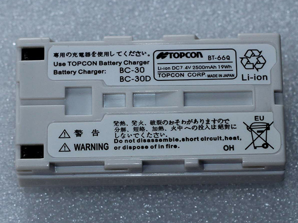 TOPCON BC-30電池/バッテリー