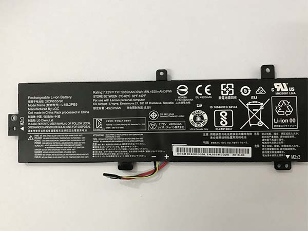 Lenovo L15L2PB5電池/バッテリー